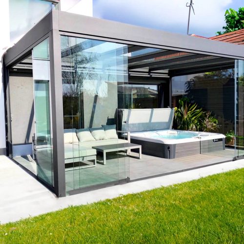 Glass Pergola